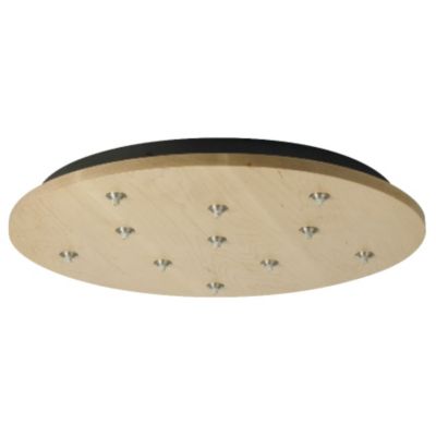 Round Wood Multi-Light Canopy by LBL Lighting - Starlight Lighting USA and Canada